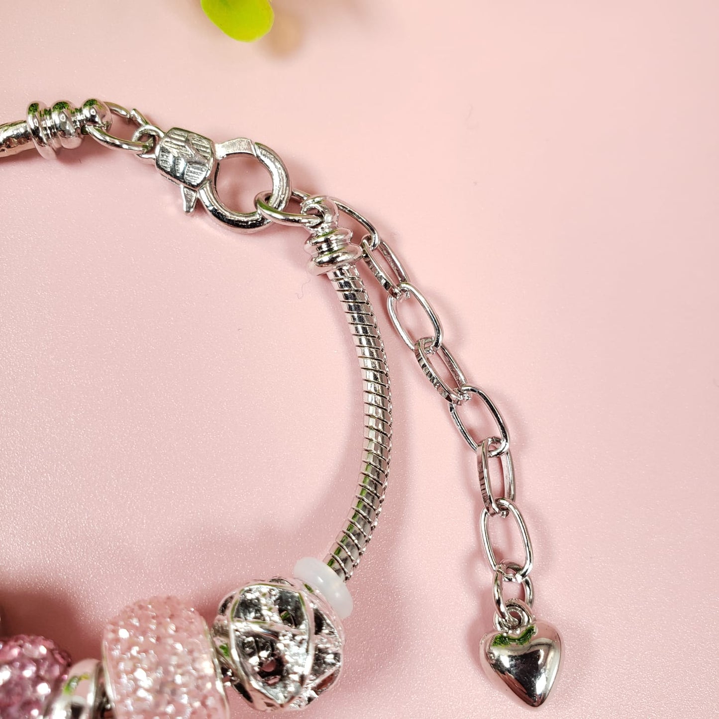 Hello Kitty Bling Bling Face Charm Bracelet