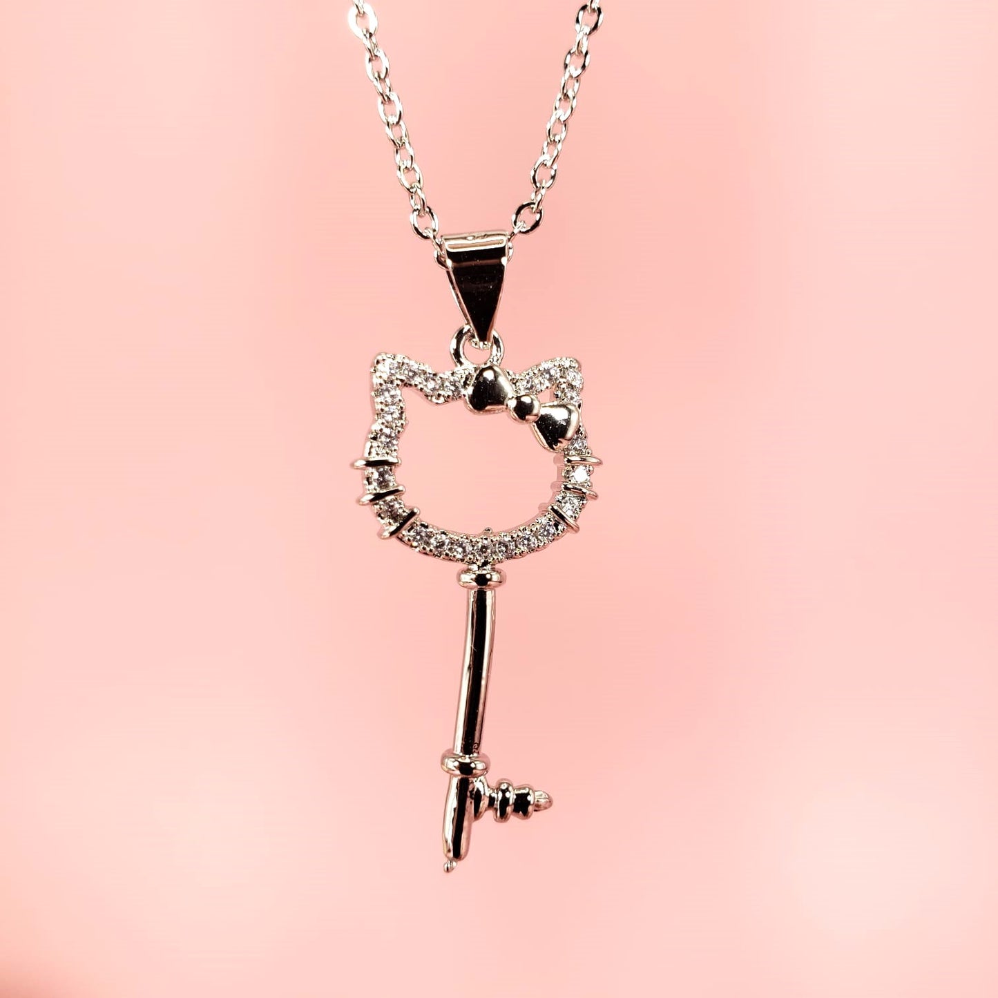 Hello Kitty Keychain Necklace