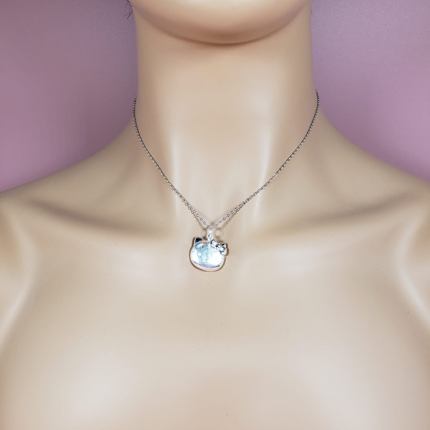 Hello Kitty S925 Collar Necklace