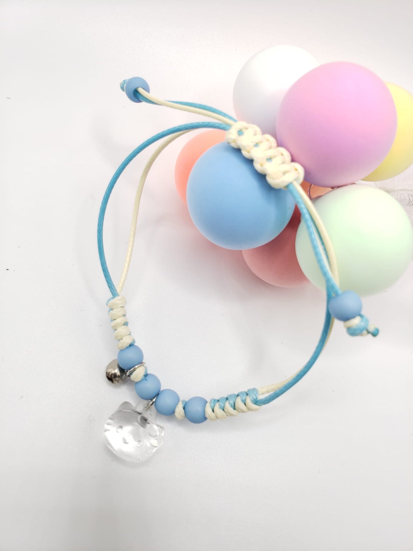 3D Hello Kitty Braided Bracelet