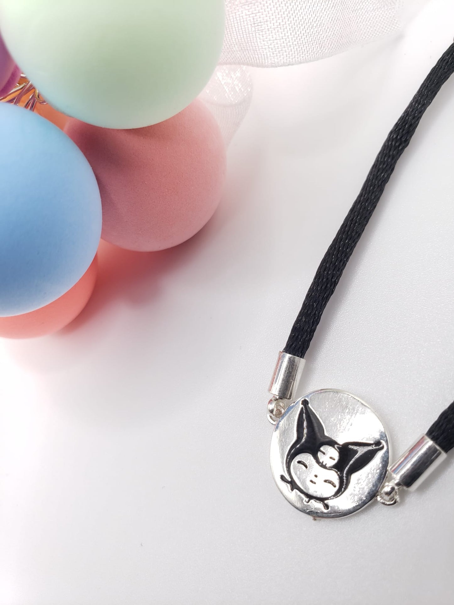 Kuromi Braided Bracelet