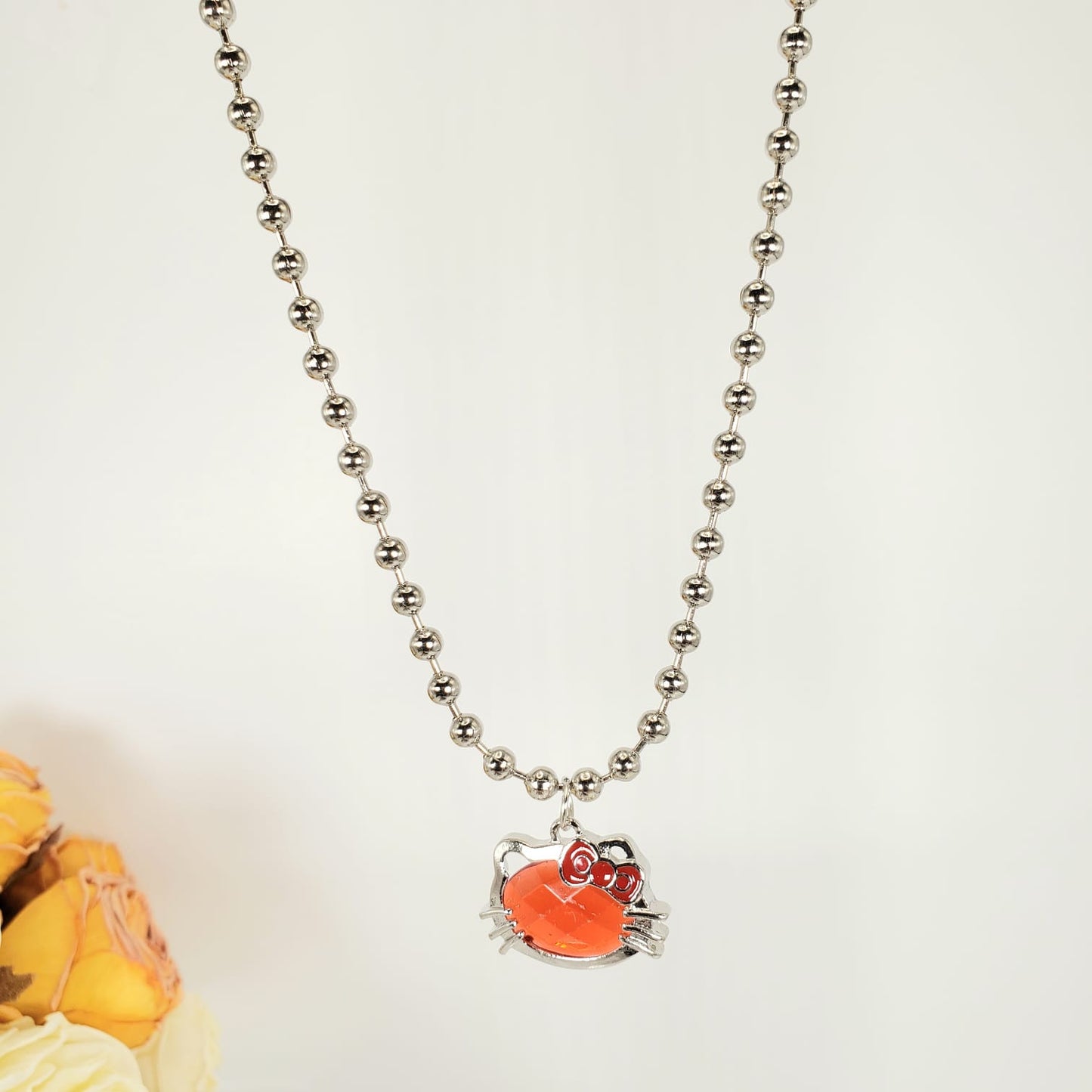 Hello Kitty Ruby Necklace