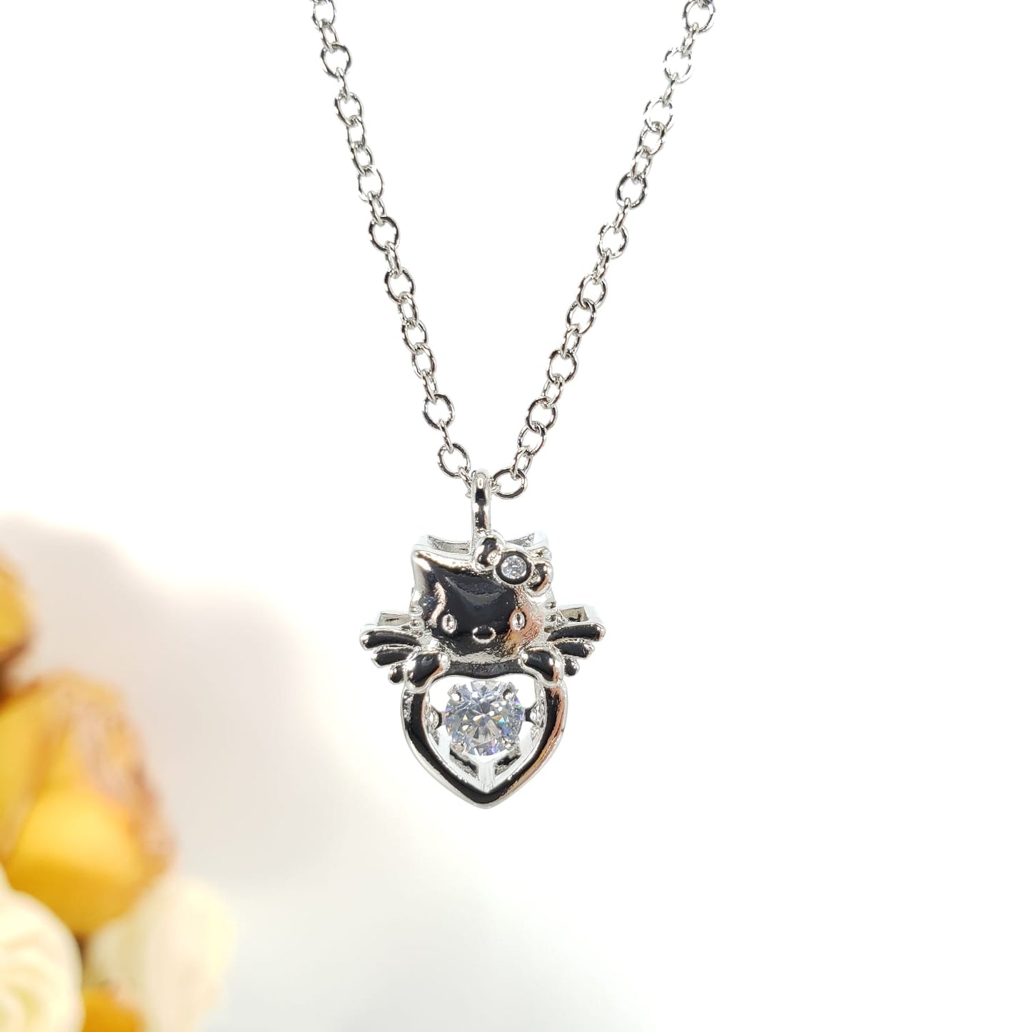 Hello Kitty Diamond Collar Necklace