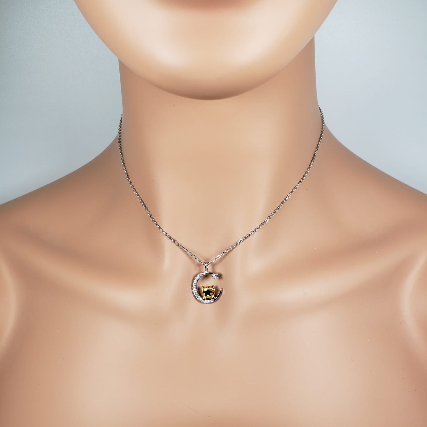 Hello Kitty With The Moon Necklace