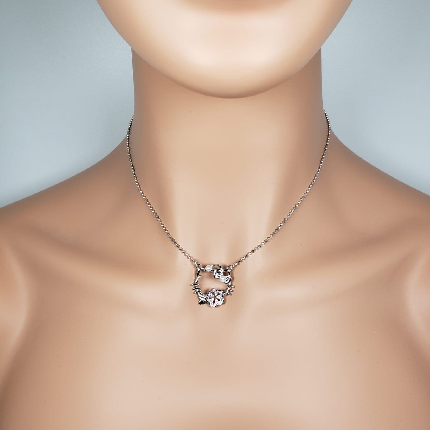 Hello Kitty Peach Blossom Necklace