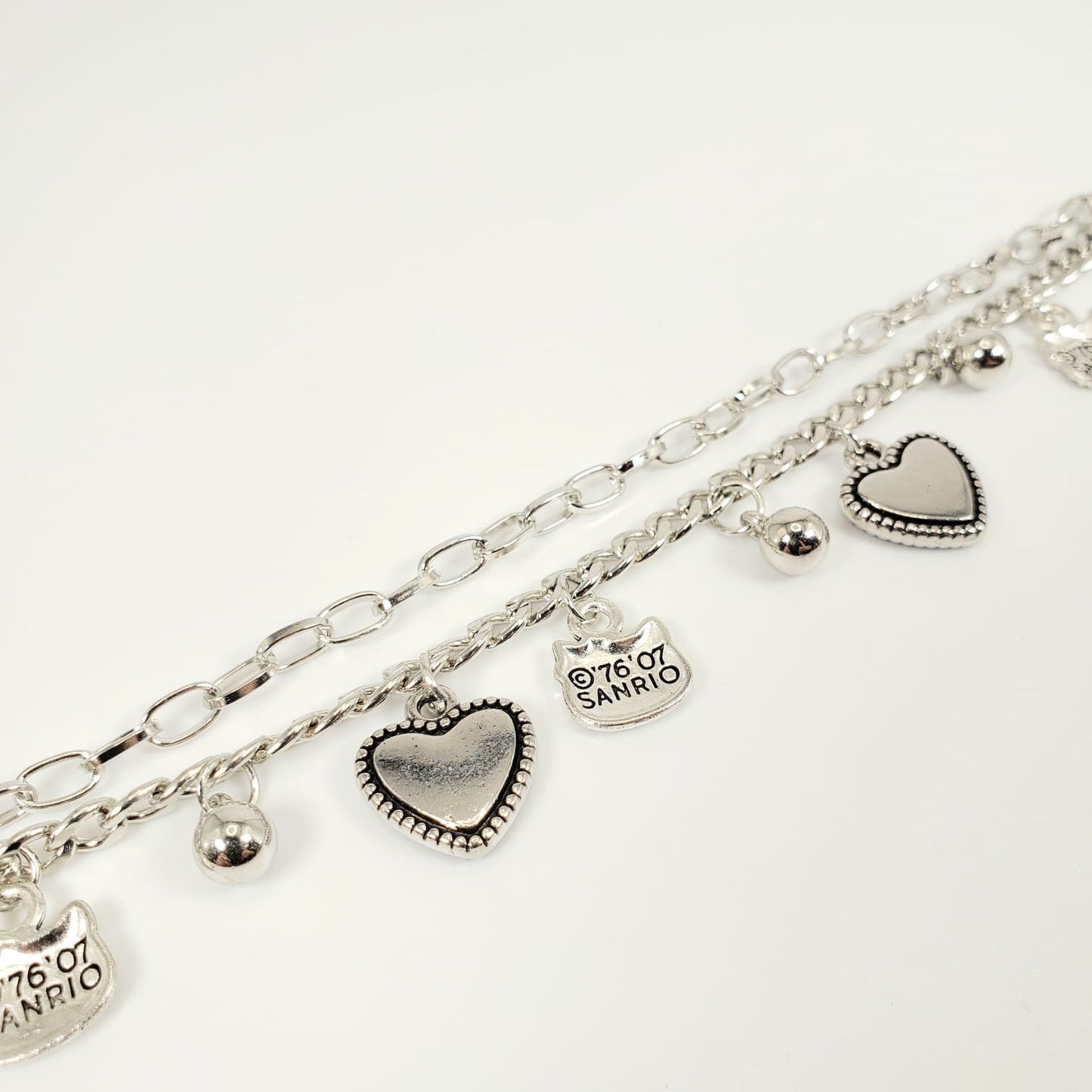 Hello Kitty Double Layer Charm Bracelet