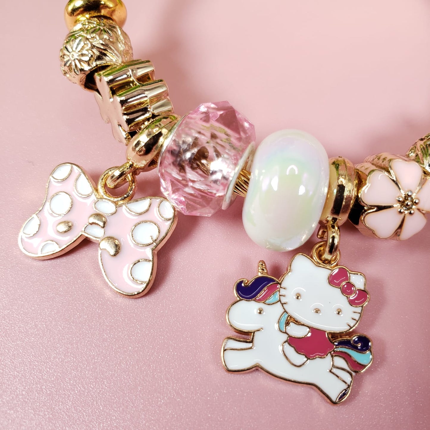 Hello Kitty Carousel Charm Bracelet