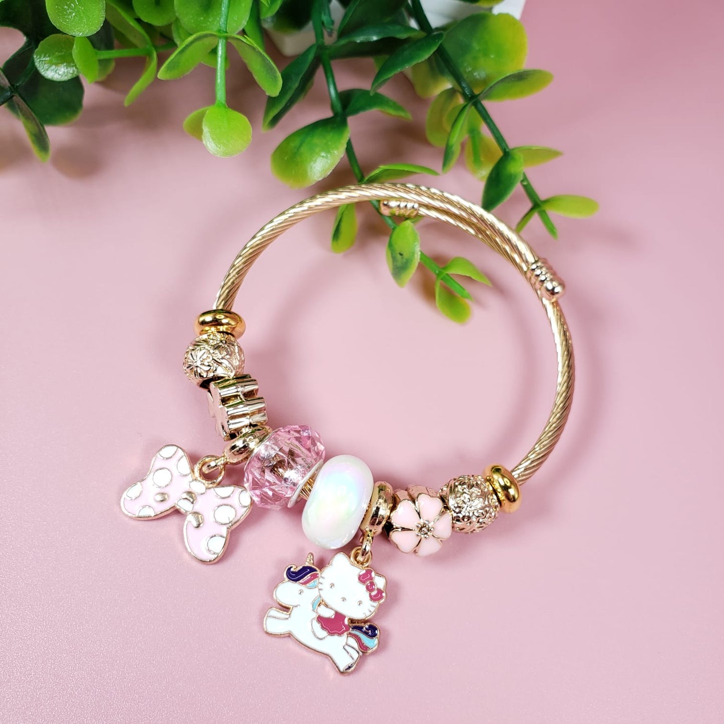 Hello Kitty Carousel Charm Bracelet