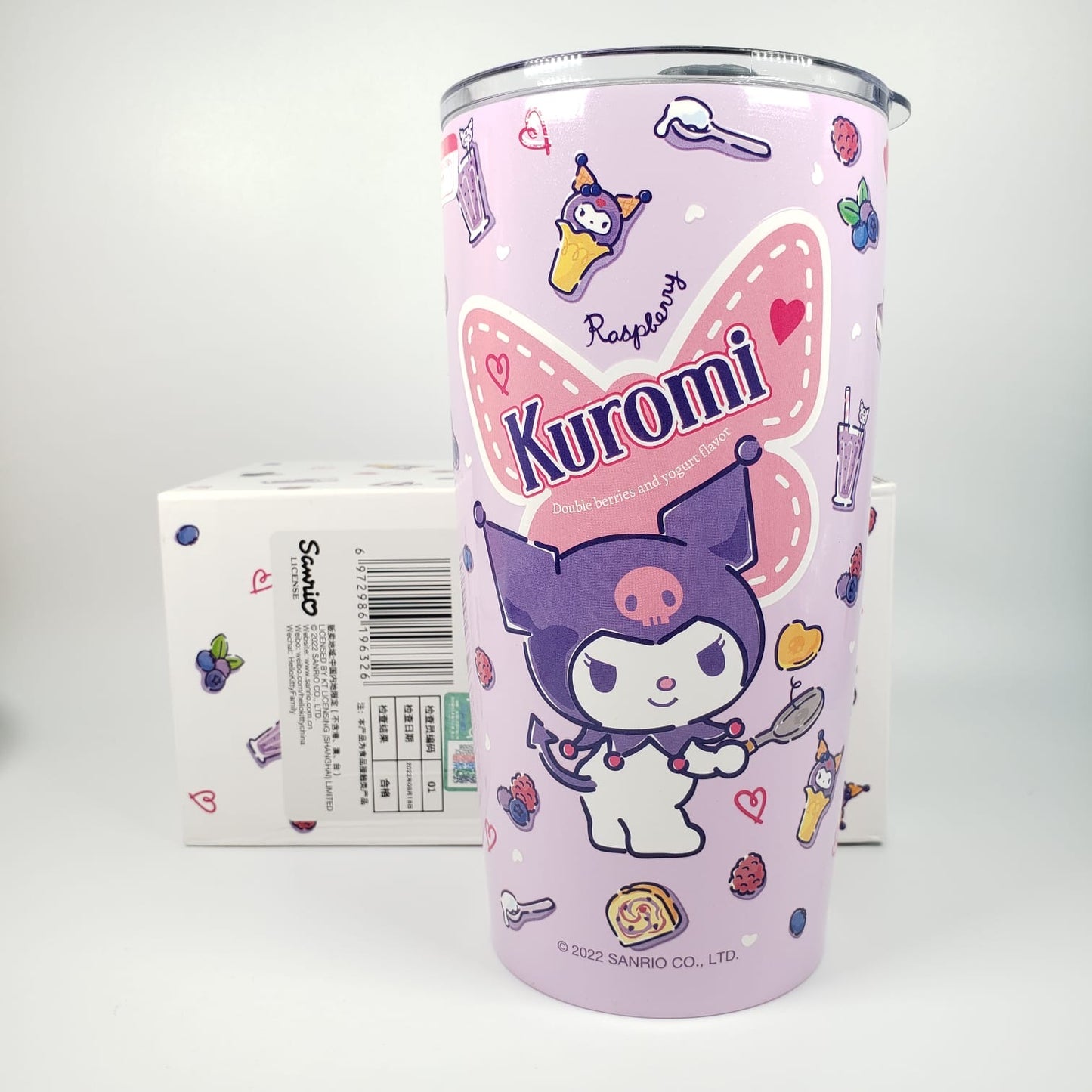 Sanrio Kuromi Dessert Collection 22' Stainless Steel Thermal Cup