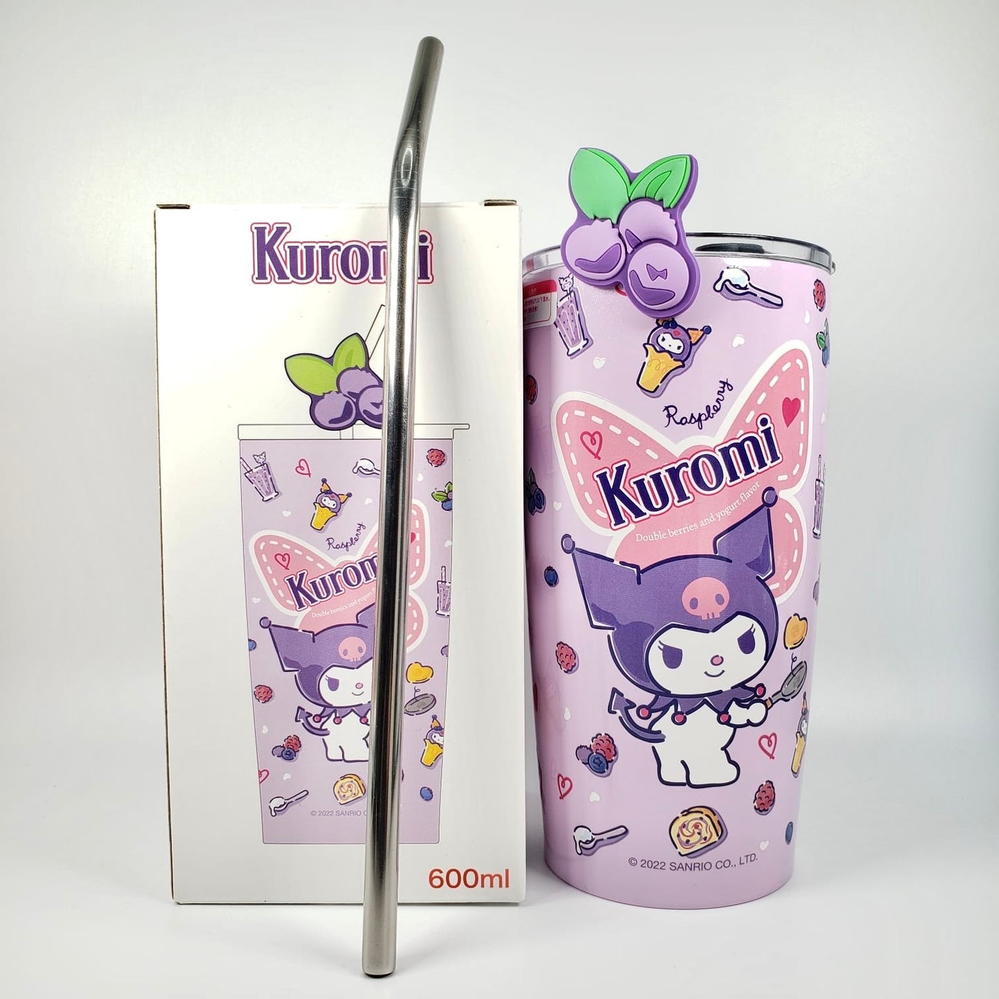 Sanrio Kuromi Dessert Collection 22' Stainless Steel Thermal Cup