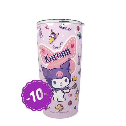 Sanrio Kuromi Dessert Collection 22' Stainless Steel Thermal Cup