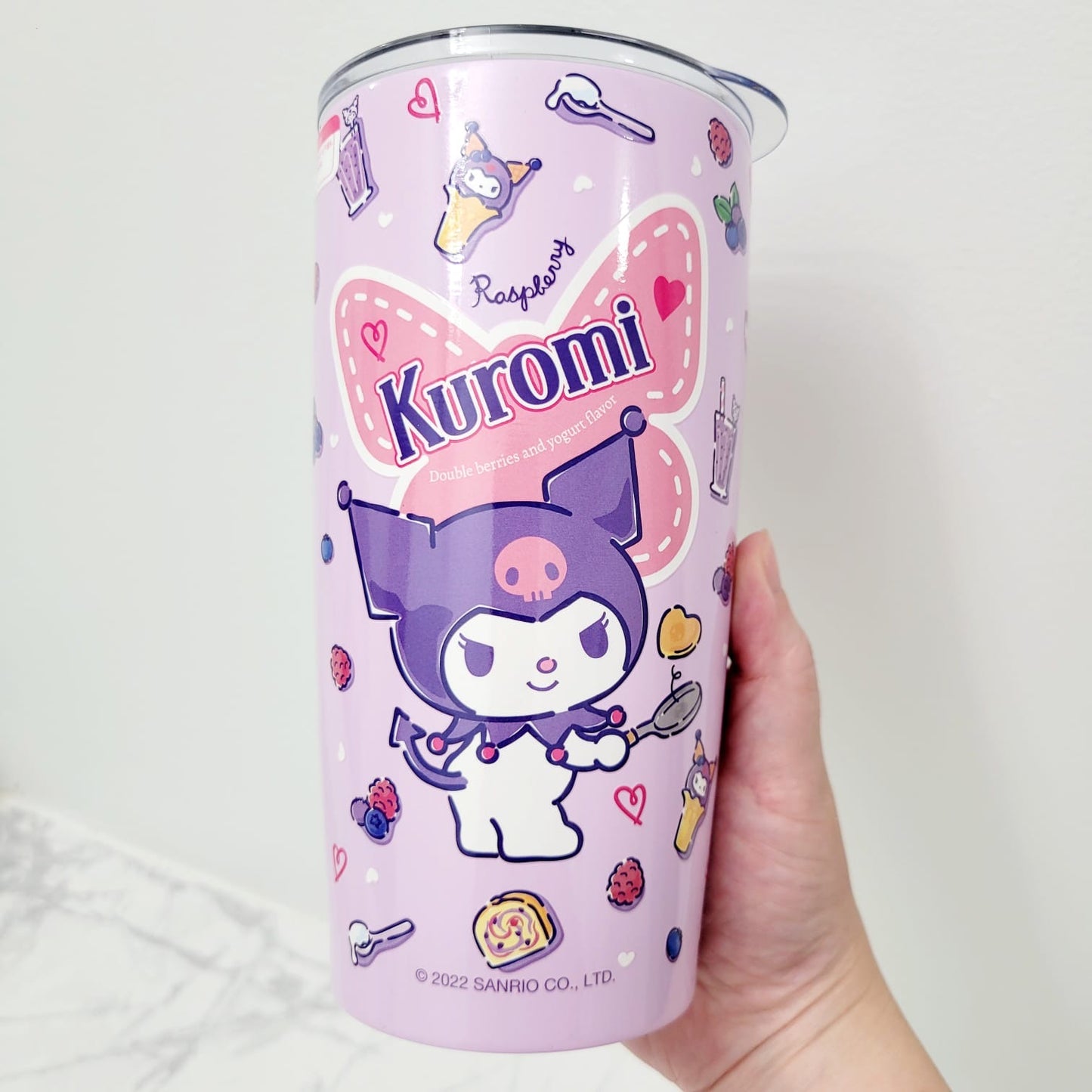 Sanrio Kuromi Dessert Collection 22' Stainless Steel Thermal Cup