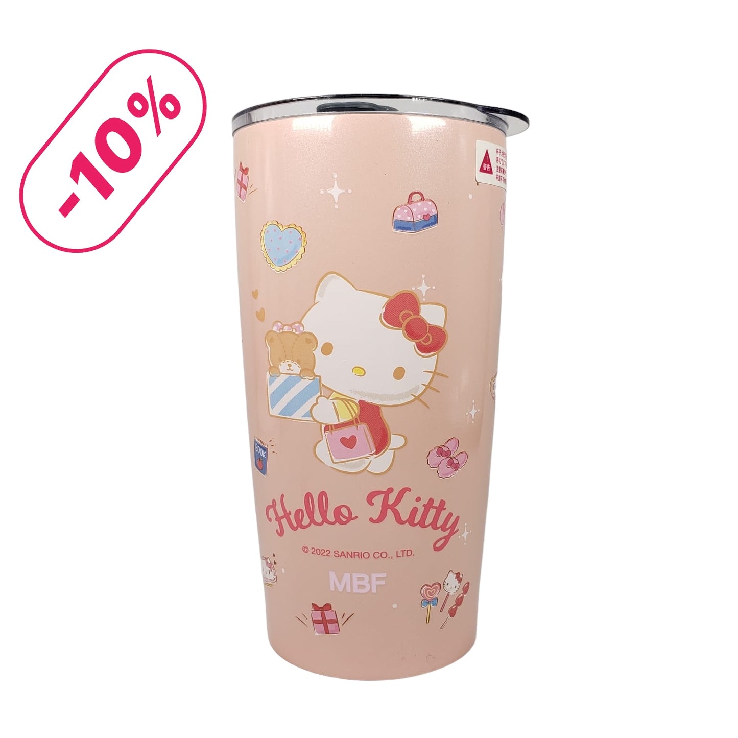 Sanrio Hello Kitty 22' Stainless Steel Thermal Cup