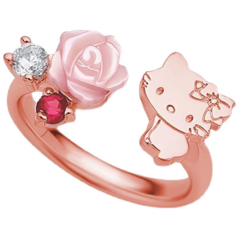 Hello Kitty Rose Gold Ring