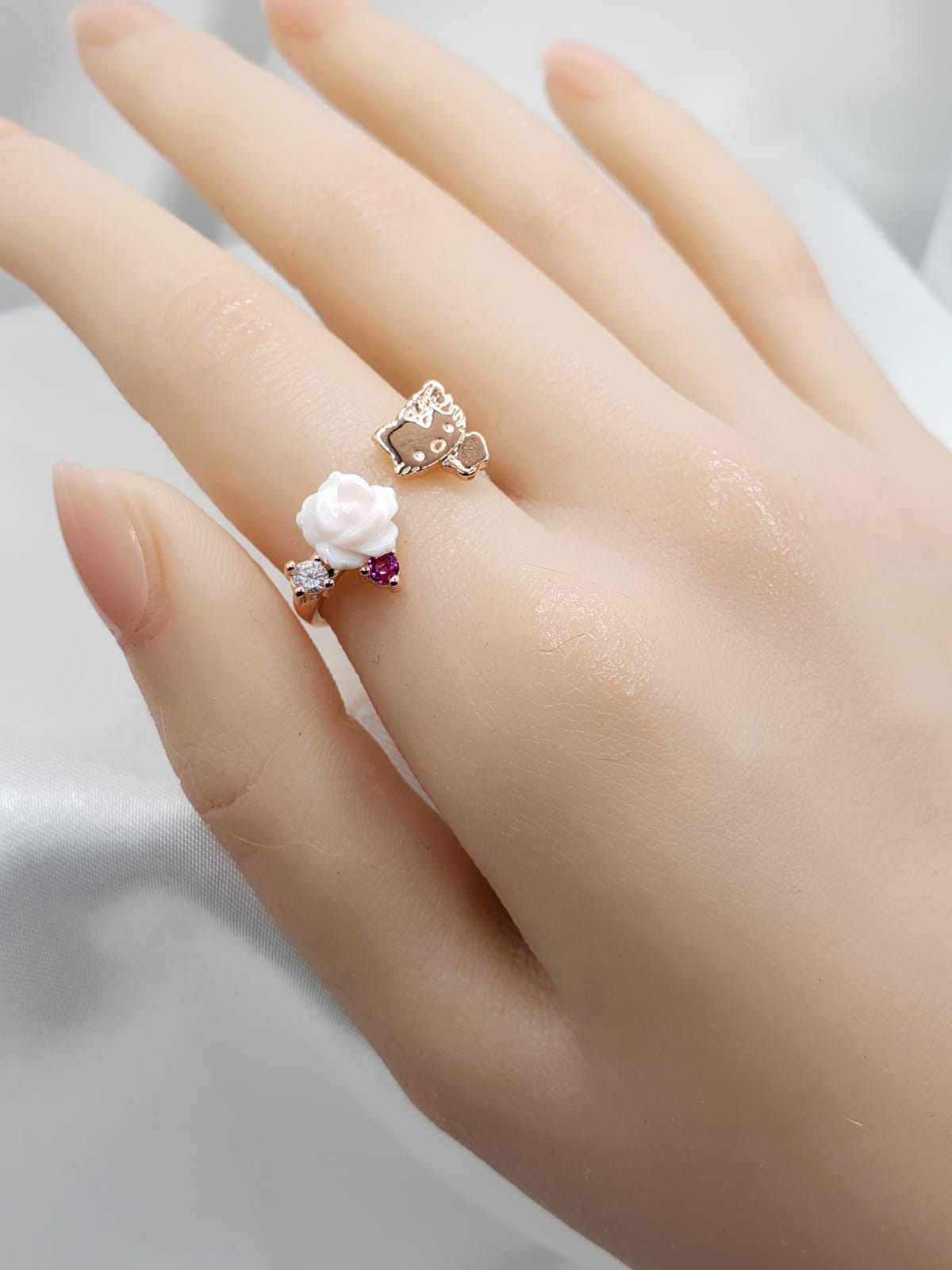 Hello Kitty Rose Gold Ring