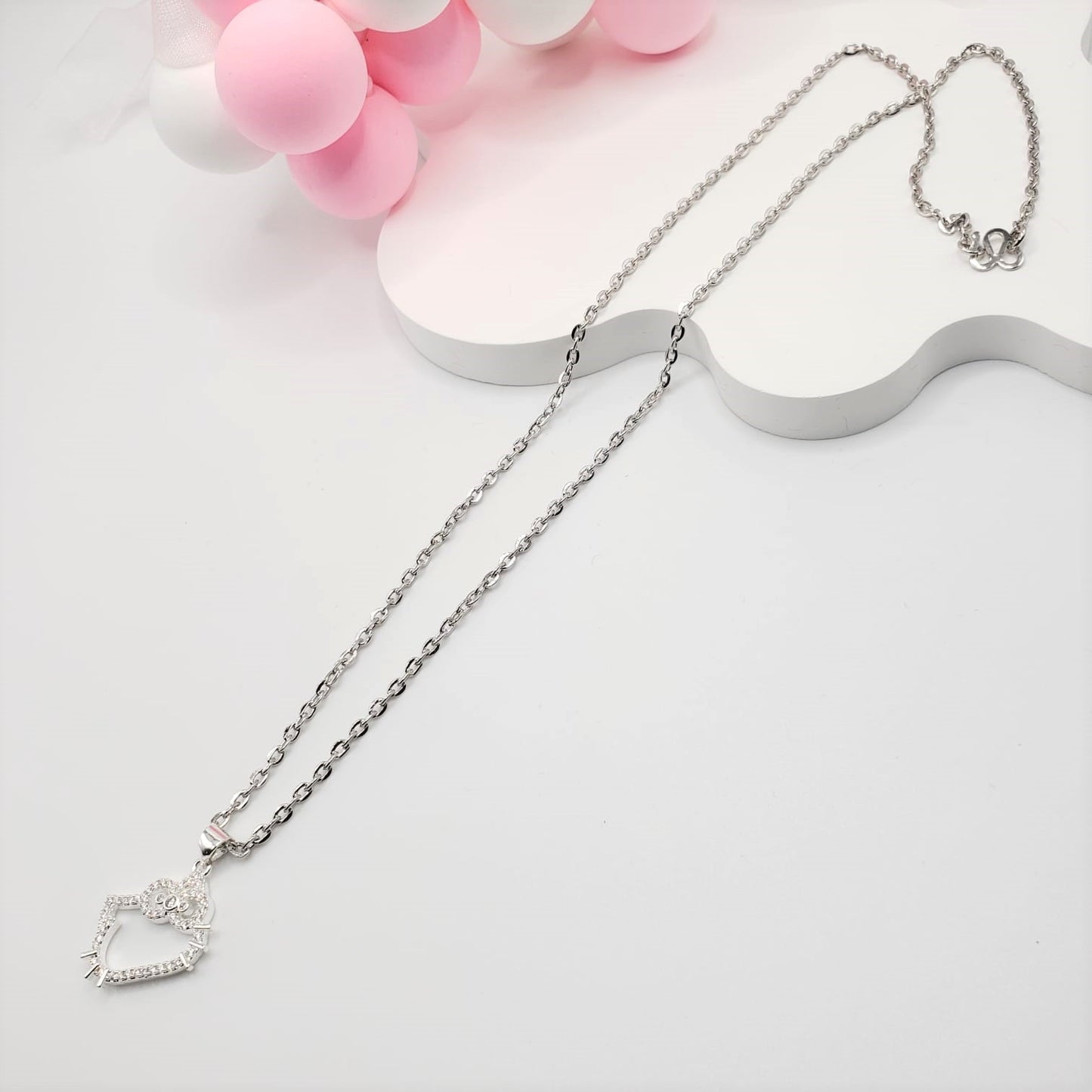 Hello Kitty S925 Princess Necklace