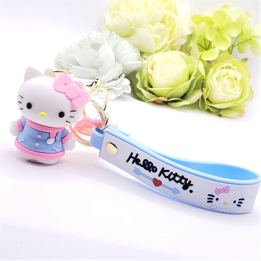 3D Scarf Hello Kitty Hand Strap Keychain