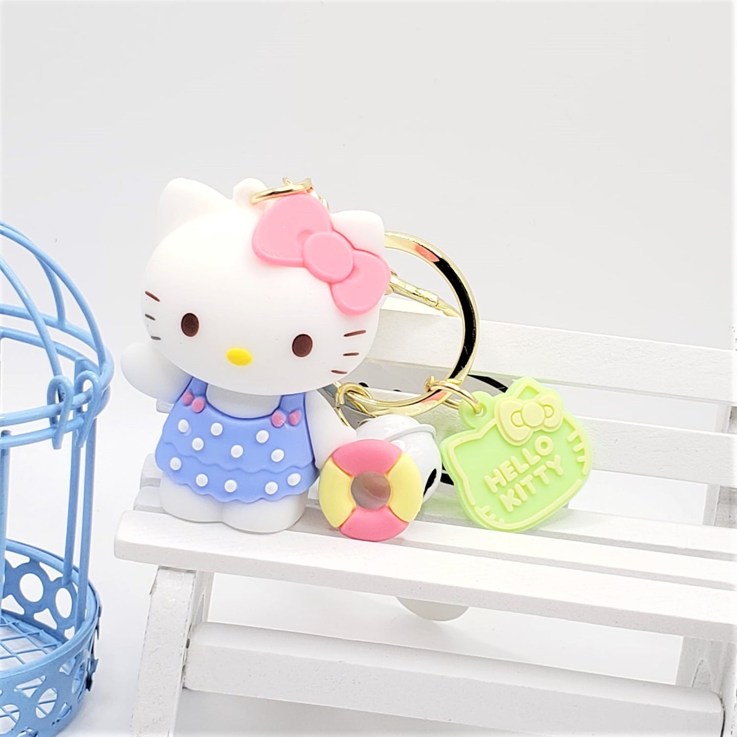 3D Swimsuit Hello Kitty Keychain