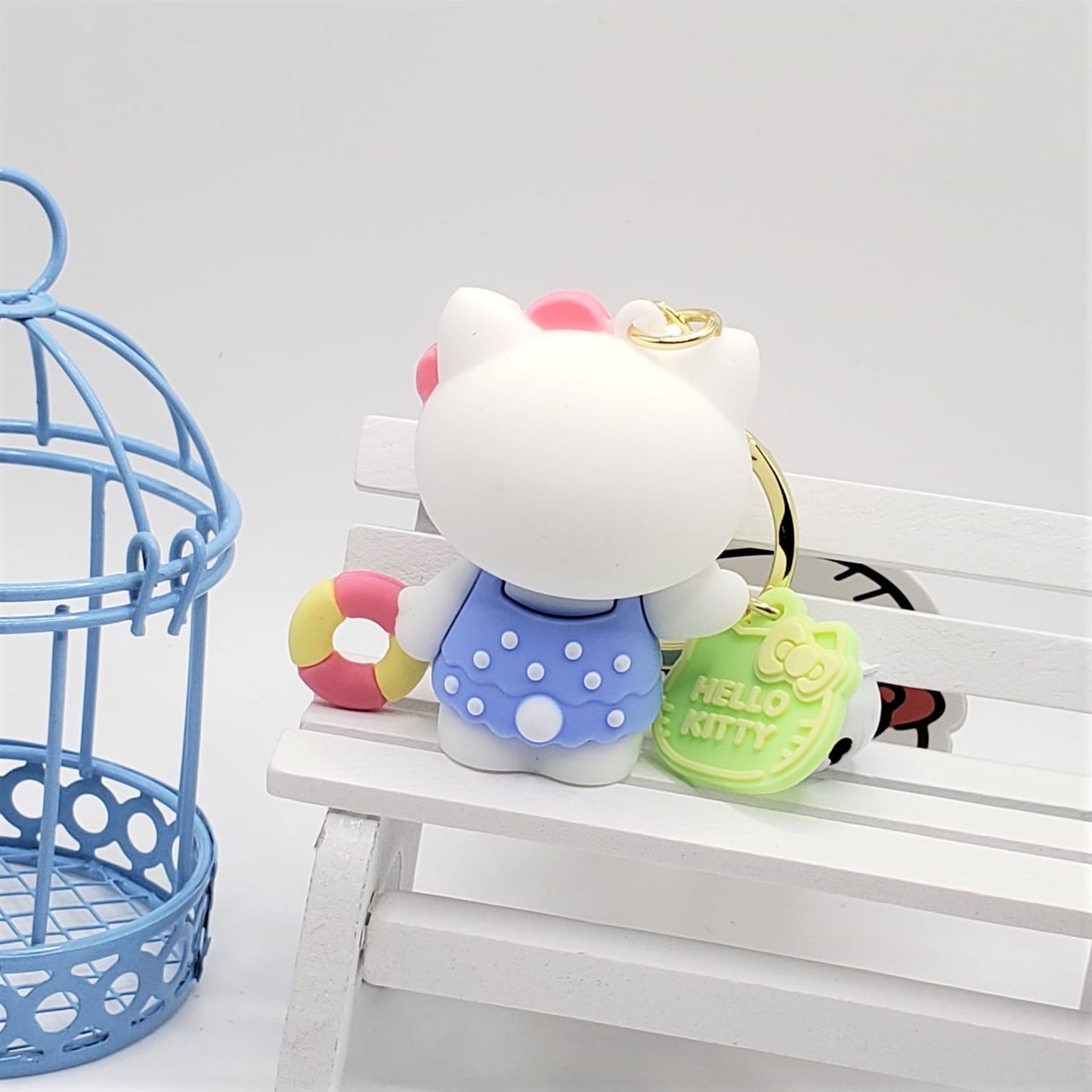 3D Swimsuit Hello Kitty Keychain