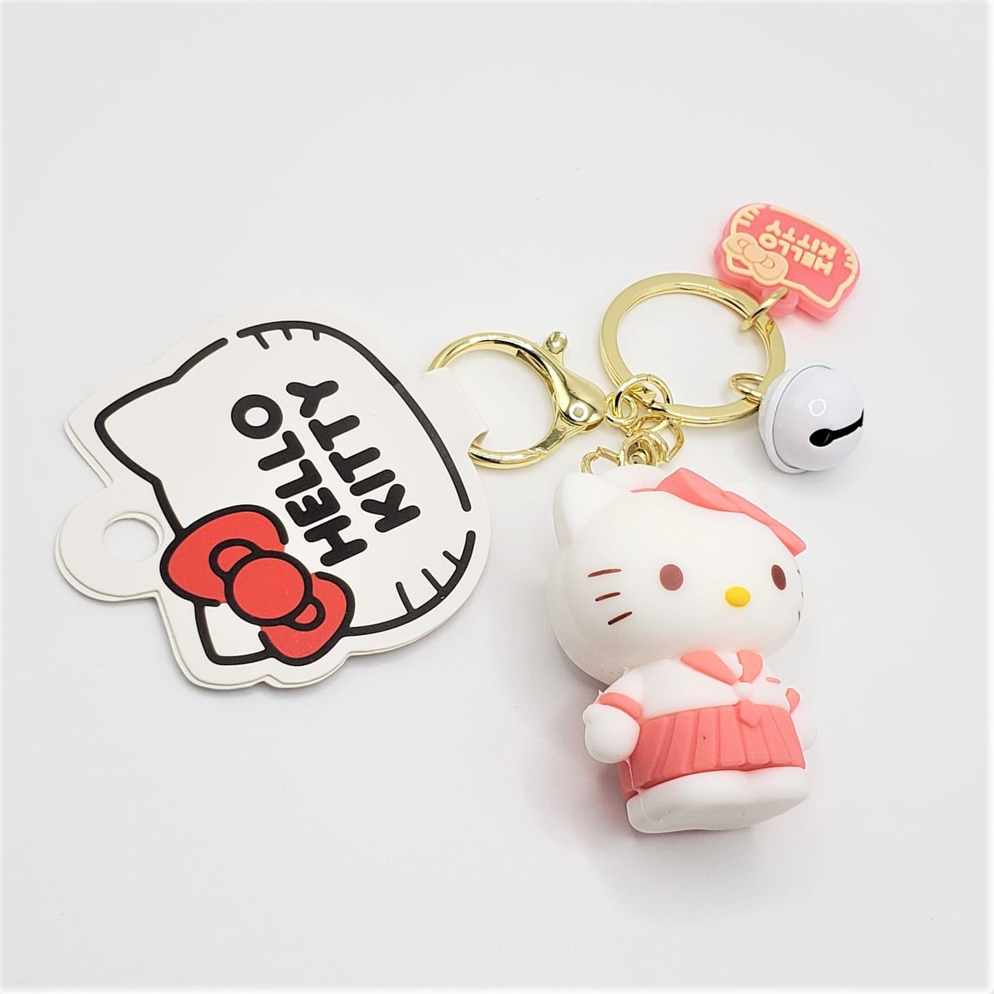 3D Sailor Uniform Hello Kitty Keychain