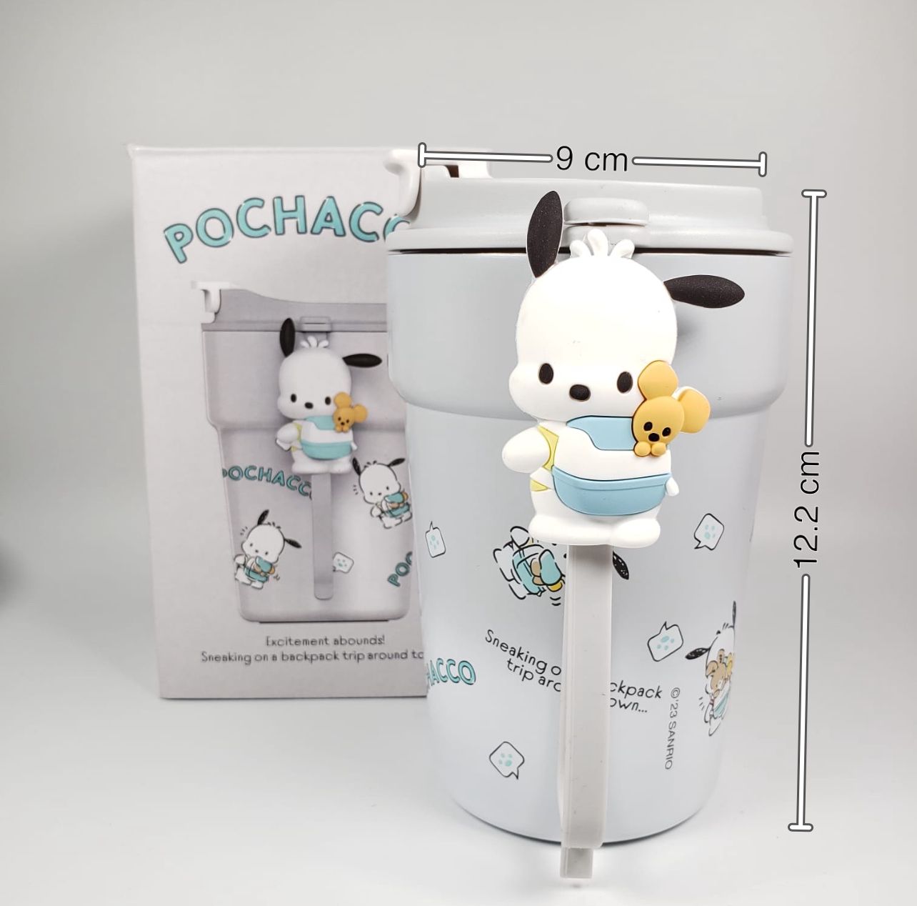 Sanrio Pochacca Summer 23' Stainless Steel Thermal Cup