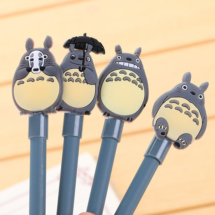 Totoro Silicone Set of Gel Pens