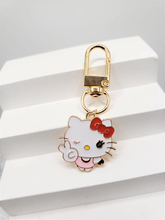 Hello Kitty Funny Keychains #3